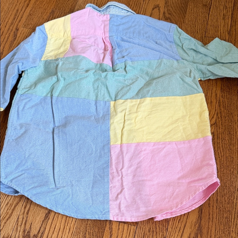 Polo Ralph Lauren Color block Shirt boys size 7 - Picture 6 of 6